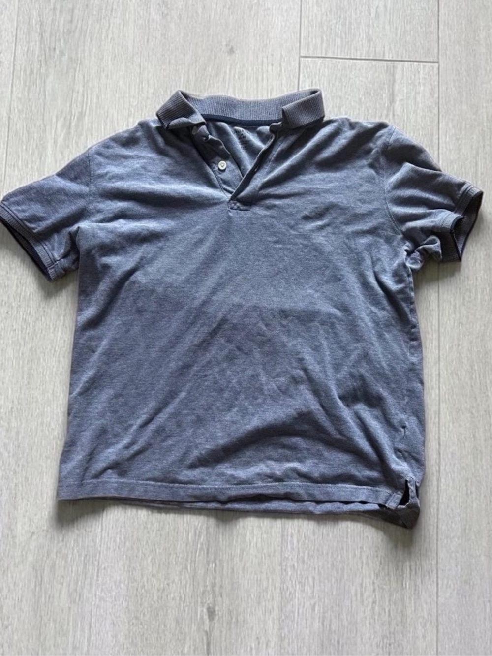 George Men's Heather Gray Polo Shirt
